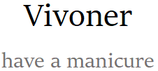 vivoner